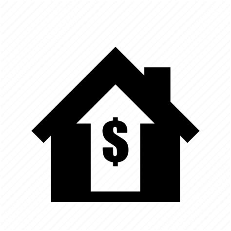 Building House Increasing Price Property Real Estate Sale Icon