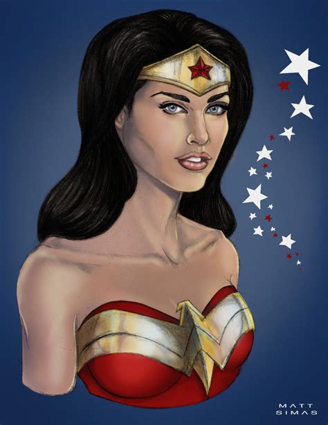 Wonder Woman Pinup By Mattsimas On Deviantart