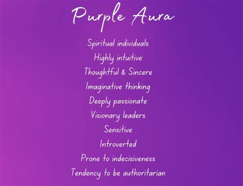 Purple Aura Meaning What Does Your Purple Aura Mean Year
