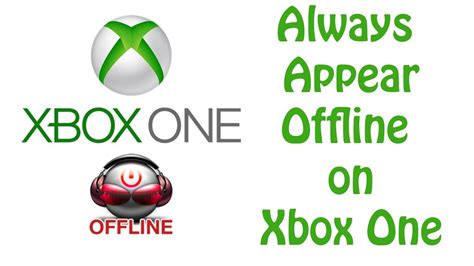 Xbox One Tutorial How To Always Appear Offline Youtube