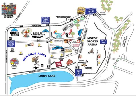 What are the parking options at illinois state fairgrounds il state fair? Fairgrounds Map - Washington Town & Country Fair