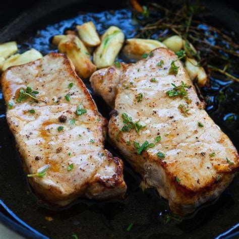 Just keep a closer eye on the temperature, and pull the pork from the oven and hot pan as soon as it taps 145°f. Learn how to cook pork chops with this easy boneless pork ...