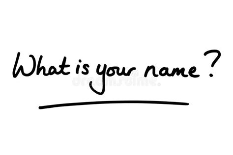 Whats Your Name Stock Illustrations 7 Whats Your Name Stock