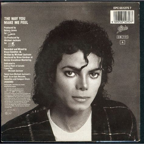 Michael Jackson The Way You Make Me Feel The Way You