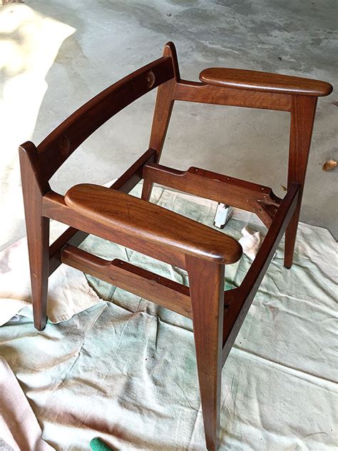 Mid Century Modern Chair Restoration House Of Hawthornes