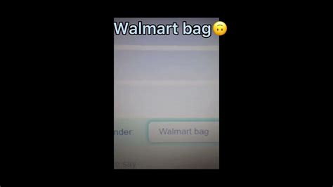 Gender Walmart Bag Youtube