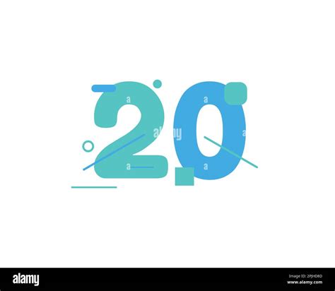 20th Logo Design Celebrations 20th Logo Design Sweet 20th Anniversary