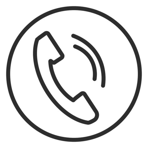 Icono De Símbolo De Llamada De Teléfono Descargar Pngsvg Transparente