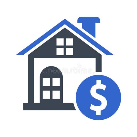 Home Loan Icon Stock Vector Illustration Of Loan Real 177246521