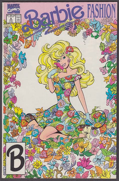 Barbie Fashion 8 Marvel Comic Book 8 1991