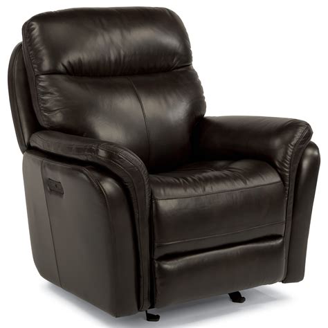 Flexsteel Latitudes Zoey Power Gliding Recliner With Power Headrest And