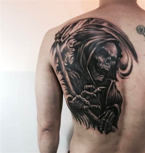 45 Grim Reaper Tattoo Design Ideas With Meaning