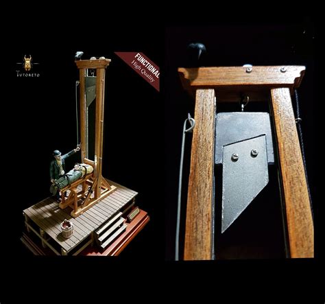 Preorder Handmade French Guillotine Functional Scaffold High Quality