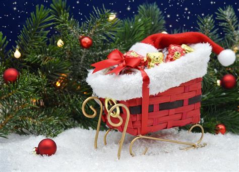 Christmas Motif Sleds Free Photo On Pixabay