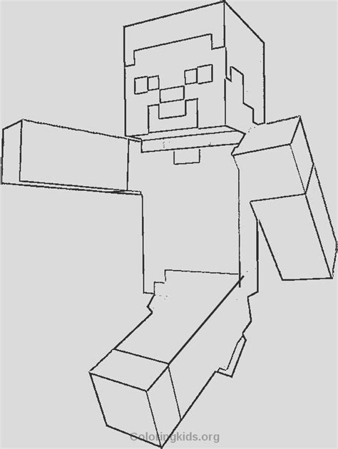 20 Best Of Gallery Of Steve Minecraft Coloring Page Coloring Pages