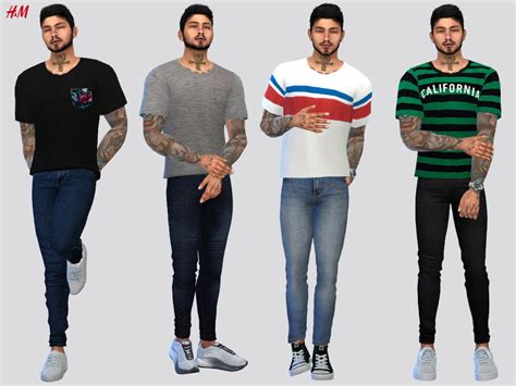 Selected Tees By Mclaynesims At Tsr Sims 4 Updates