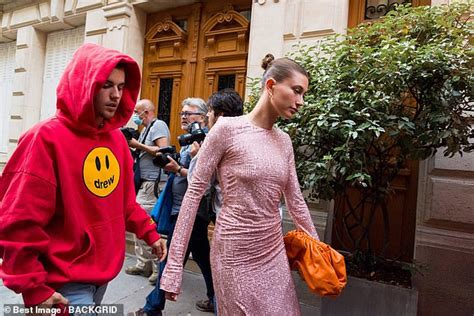 Hailey Bieber Dazzles In Her Third Outfit Of The Day As She Slips Into