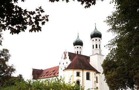 Abbey Bavarium Germany And Church 4k Hd Wallpaper