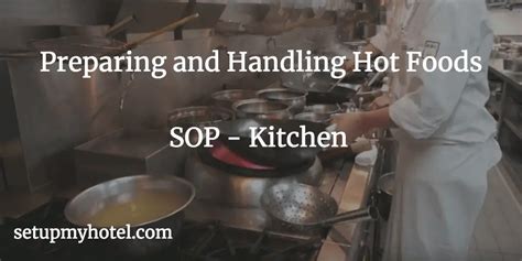 S O P Hotel Kitchen Wow Blog