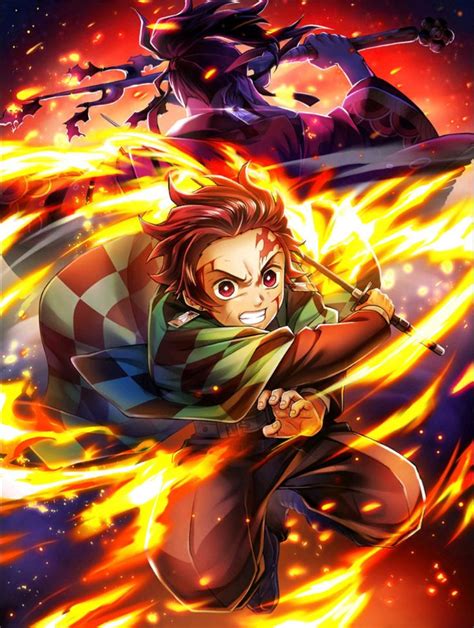 Save And Follow Tanjiro Kamado Demon Slayer Kimetsu No Yaiba Em