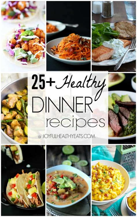 155+ easy dinner recipes for busy weeknights. 25+ Healthy Dinner Recipes