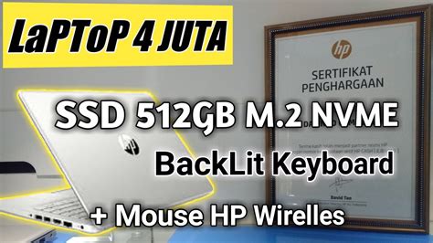 Mending cari tahu dulu harga laptop hp beserta spesifikasinya berikut ini, geng! REVIEW HP 14S-CF1051TU LAPTOP 4 JUTA TERBAIK - YouTube