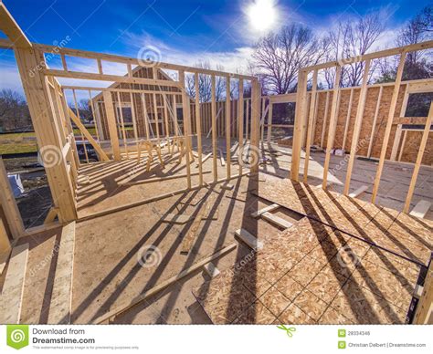 New House Framing Construction Stock Photo Image Of Timber Carpentry