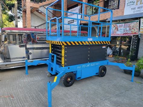 Portable Hydraulic Scissorlift Manlift Commercial And Industrial