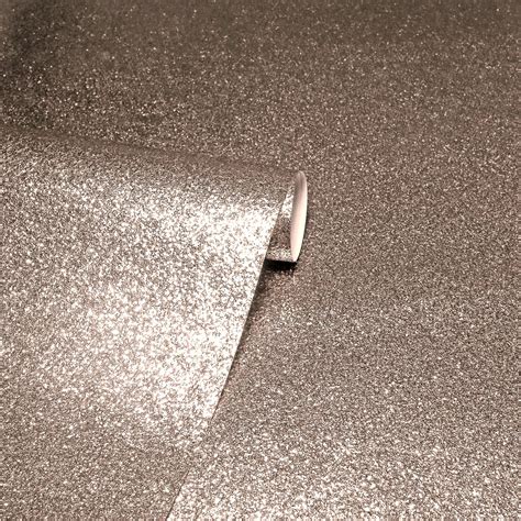 Rose Gold Luxury Heavyweight Vinyl Wallpaper Glitter Sparkle Metallic