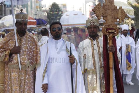 Ethiopian Orthodox Christians Celebrate Baptism Of Jesus Anadolu Ajansı