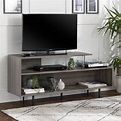 Manor Park Mid Century Modern TV Stand for TVs up to 50", Slate Grey ...