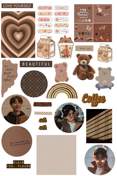 Bts Babe With Luv Sticker Sheet Printable Stickers Cute Stickers Pop Aesthetic Stickers