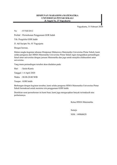 Contoh Surat Permohonan Relokasi Tm Wifi Documents Similar To Contoh