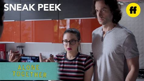 alone together season 1 episode 5 sneak peek esther and dean s couples photo shoot freeform