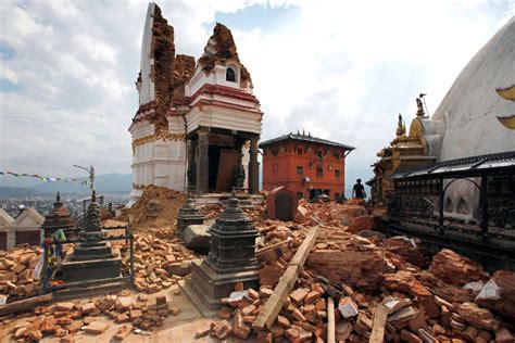 nepal s earthquakes one year later the atlantic