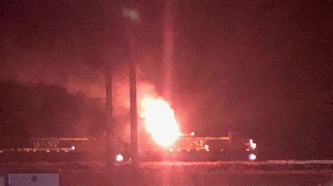 Train Engine Catches Fire In Broadwater County