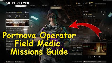 How To Unlock Portnova Field Medic Operator Missions Black Ops Cold War