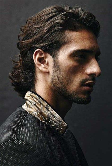 Casual Dark Long Hair Men Hairstyles Easy Cute For Step By Hairstyle