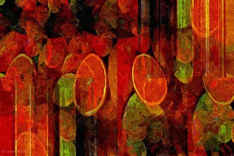 Plenty Of Fruit Abstract Painting By Lynda K Cole Smith Fine Art