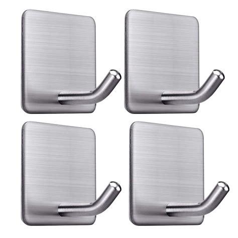 Best 3m Self Adhesive Hooks 3mm Heavy Duty Stainless Steel Home Tech