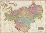 Landkarte Preußen: an 1806 map of Prussia. /\/\/\/\/\/\/\/\/\ Tags ...