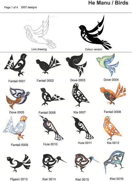 Maori Bird Tattoo Maori Tattoo Designs Maori Tattoo Maori Art