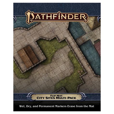 Pathfinder 2e Rpg Flip Mat City Sites Multi Pack