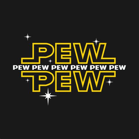 Pew Pew Pew By Davestees Star Wars Stickers Star Wars Artwork Star Wars Art