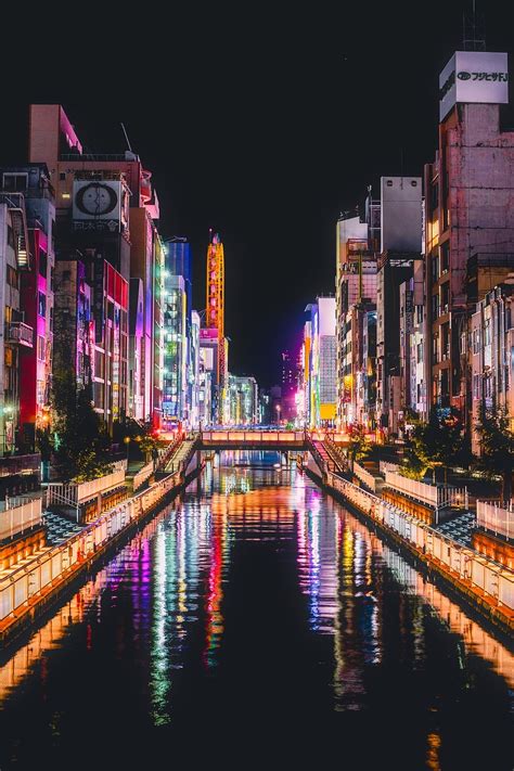 Osaka Japan Hdr Kostenloses Foto Auf Pixabay