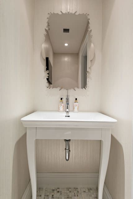 See more ideas about powder room mirror, mirror wall, powder room. Contemporary Powder Room