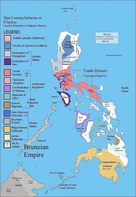 Pre Colonial Filipino Kingdoms Maps On The Web