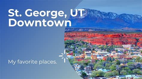 Downtown Tour Of St George Utah Youtube