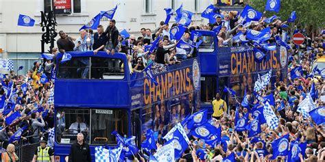 Leicester City Fc Victory Parade 2016 To Cap Two Weeks Of Premier League Title Celebrations