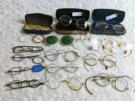 eyeglasses repair antiques case ebay gold eyewear antiquities antique